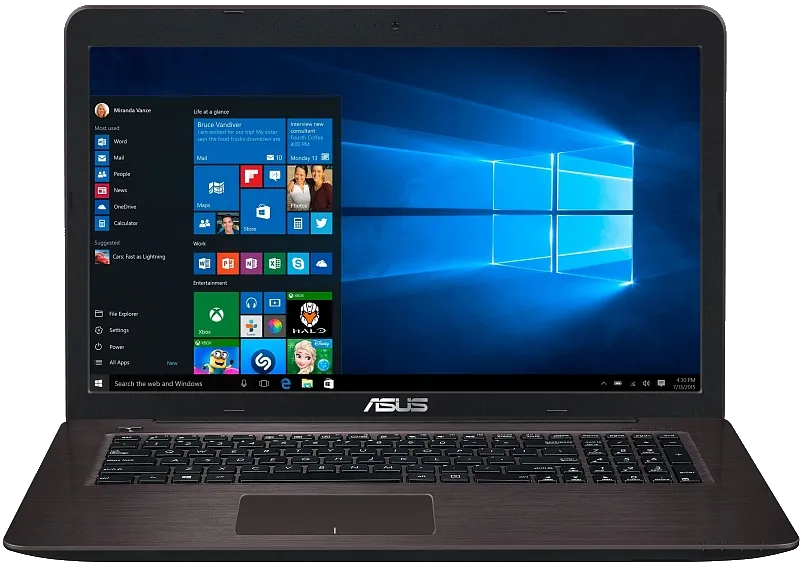 Замена аккумулятора Asus X756UV