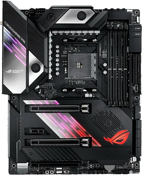 Замена микросхемы усилителя Asus ROG Crosshair VIII Formula