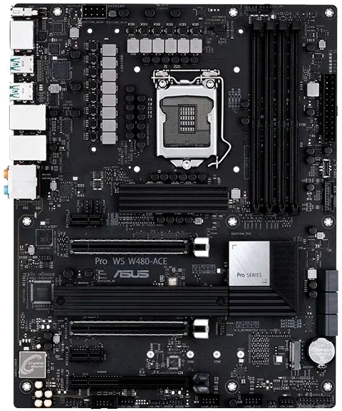 Замена микросхемы усилителя Asus Pro WS W480-Ace