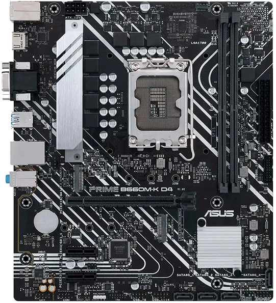 Замена микросхемы усилителя Asus Prime B660M-K D4