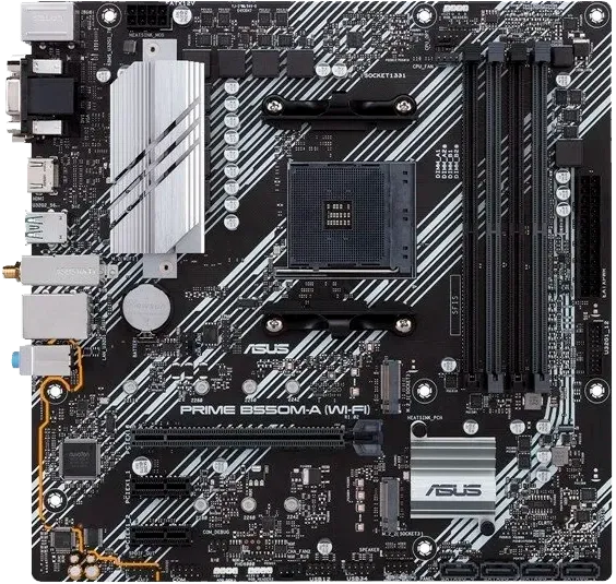 Замена микросхемы усилителя Asus Prime B550M-A WI-FI
