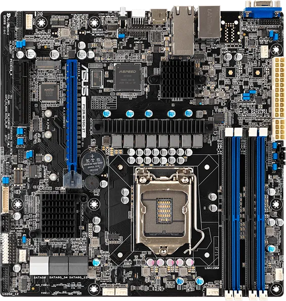 Замена микросхемы усилителя Asus P12R-M-10G-2T