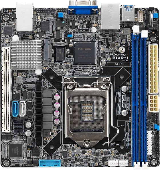 Замена микросхемы усилителя Asus P12R-I