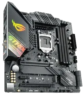 Замена микросхемы усилителя Asus ROG Strix Z490-G Gaming
