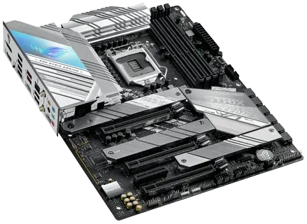 Замена микросхемы усилителя Asus ROG Strix Z590-A Gaming WiFi