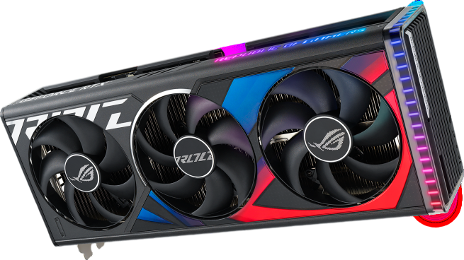 Замена разъёма Asus ROG Strix RTX 4060 Ti SUPER (concept/var.)